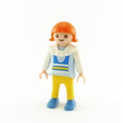 Playmobil 14874 Playmobil Enfant Fille Bleu Blanc Jaune Col Blanc 3008