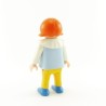 Playmobil Child Girl White Blue Yellow Col Blanc 3008