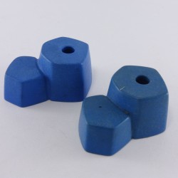 Playmobil 24625 Playmobil Batch of 2 Small Blue Rocks