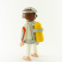 Playmobil Homme Blanc Gris et Orange Agent Secret 4883 5085