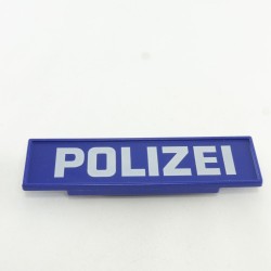 Playmobil 29367 Playmobil Panneau System X Bleu Polizei Police
