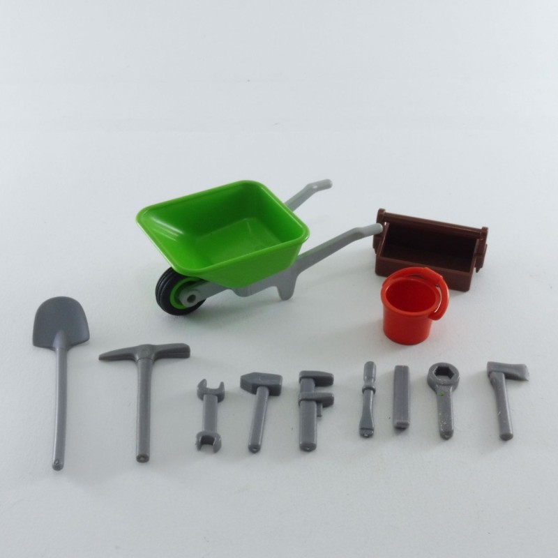 Playmobil 21362 Playmobil Wheelbarrow with Tools