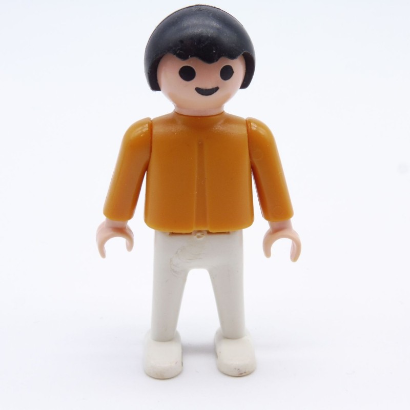 Playmobil Enfant Garçon Vintage Marron Blanc Esquimau 3465