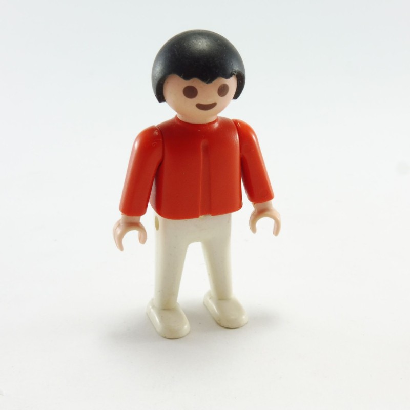 Playmobil Child Boy Red White