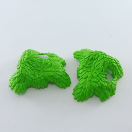 Playmobil 27033 Playmobil Lot de 2 Feuillages Vert Clair pour Arbre