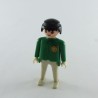 Playmobil 16259 Playmobil Man Green Gray Hands White Sticker