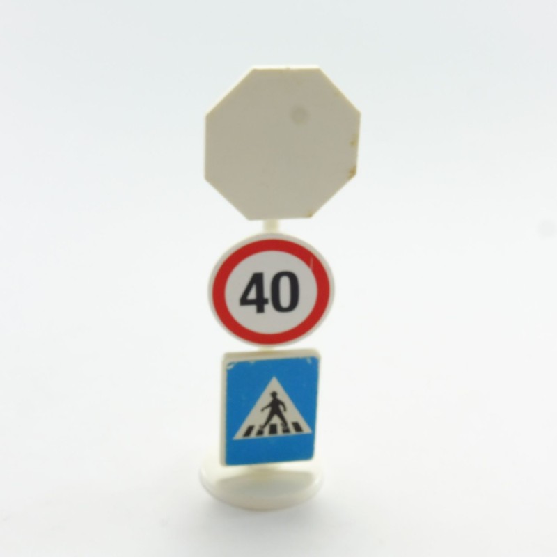 Playmobil 18308 Playmobil Panneau de Signalisation