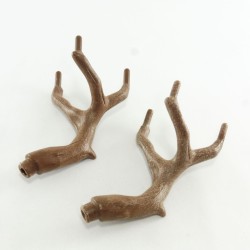 Playmobil 29431 Playmobil Lot of 2 brown tree trunks 3015 3016 3036 3042 3097 3217 3238 3269