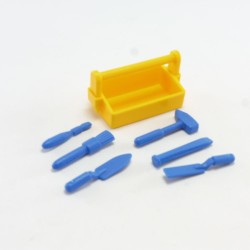 Playmobil 10464 Playmobil Tool Box Yellow with Tools Bricklayer or Archeologist