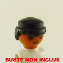 testa kopf tête 133011 head brown sun babrba 2u playmobil head head 