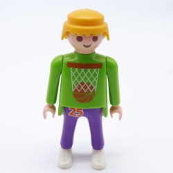 Playmobil 31238 Playmobil Male Basketball Player Purple and Green 3867