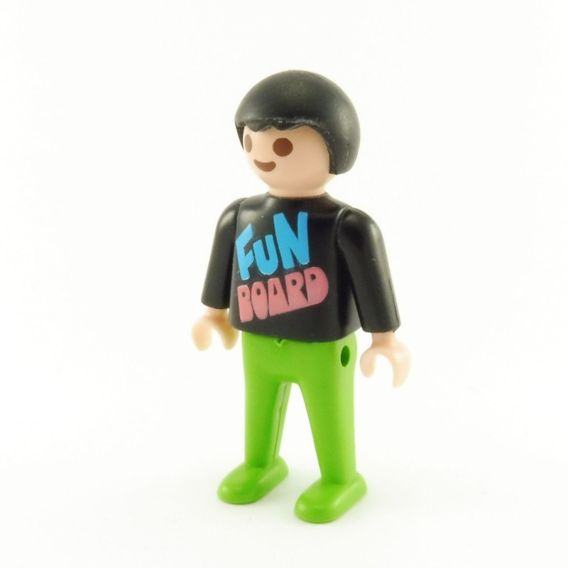 Playmobil 14980 Playmobil Children Boy Black Green Fun Board 3709 3615