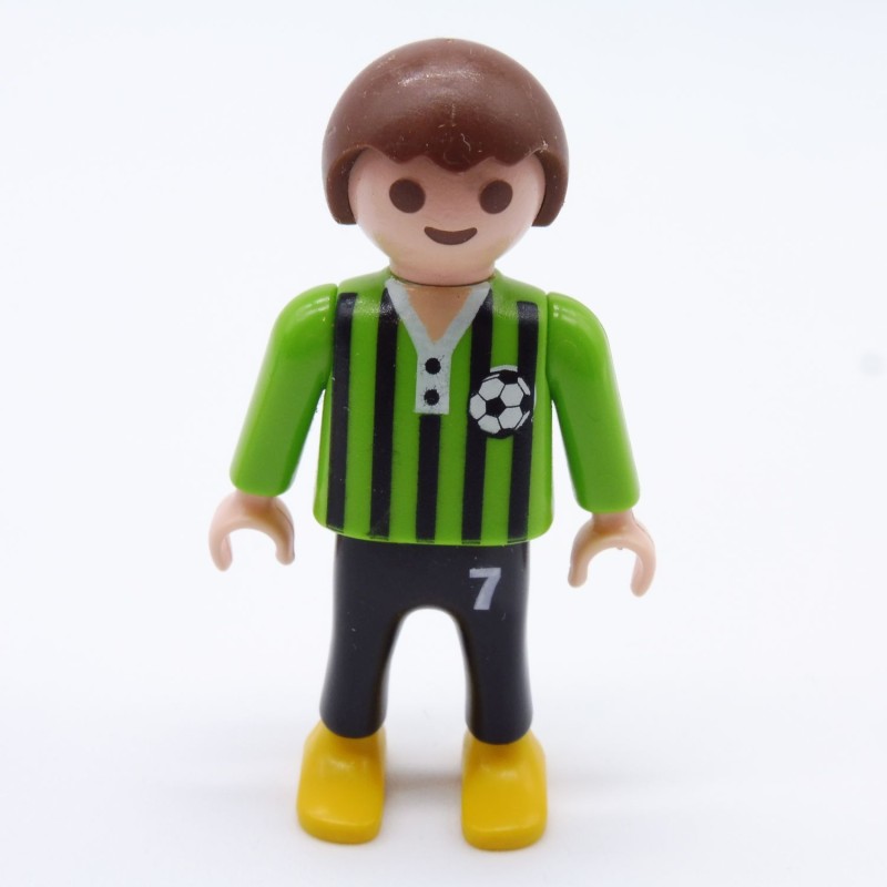 Playmobil 14962 Playmobil Child Boy Green Black Football 7 3926 7395