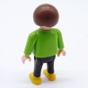 Playmobil Enfant Garçon Vert Noir Football 7 3926 7395