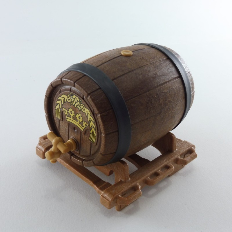 Playmobil 6682 Playmobil Big Beer Barrel on Pedestal