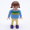Playmobil 17979 Playmobil Enfant Fille Bleu Jaune Lignes 3213