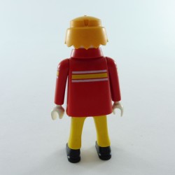 Playmobil Man Yellow and Red 3694
