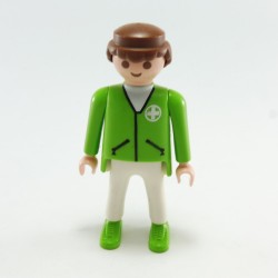 Playmobil 21696 Playmobil Man White & Green First-aid worker
