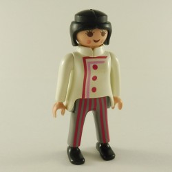 Playmobil 22802 Playmobil Female Modern White Gray and Pink