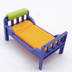 Playmobil 10825 Playmobil Blue Bed Orange Mattress 3964