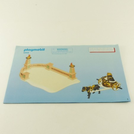 Playmobil 24269 Playmobil Notice Arène Romaine 6868