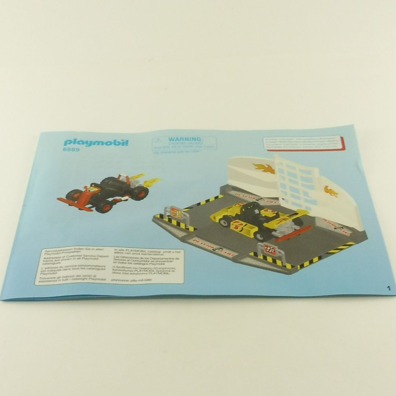 Playmobil 24401 Playmobil Notice Kartings 6869