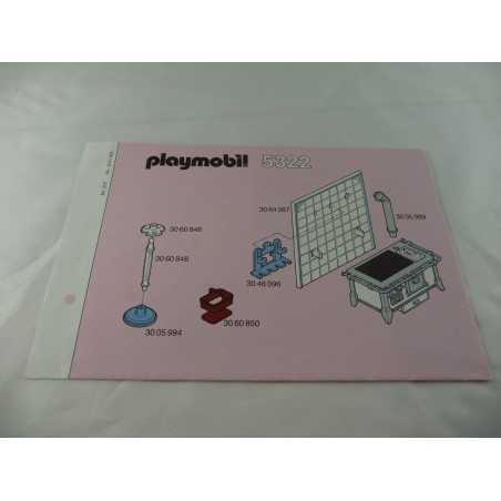 Playmobil 16882 Playmobil Original Instruction 1900 5322
