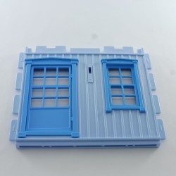 Playmobil 10294 Playmobil Wall Window and Door Steck Blue School Western 3767 6279
