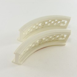 Playmobil 9773 Playmobil Set of 2 Round Balustrades White System X Castle Princess 3019 4250