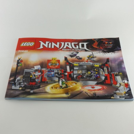 Playmobil 26610 Lego Notice 70640 Ninjago Neuf