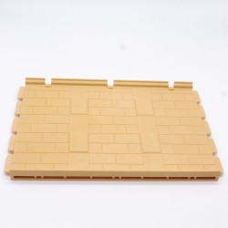 Playmobil Grand Mur Extérieur Plein avec Papiers Peints Bleus Maison 5300
