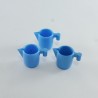 Playmobil 29140 Playmobil Set of 3 Blue Carafes