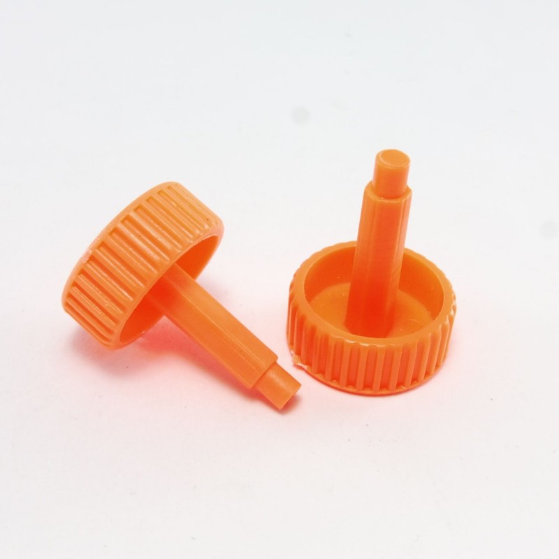 Playmobil 30483 Playmobil Set of 2 Orange Thumbwheels for Vintage Truck Firemen Crane