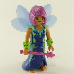 Playmobil 23579 Playmobil Jolie Fée Bleue avec Baguette Magique