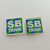 Playmobil 2507 Playmobil Lot of 2 Vintage Esso Station Panels 3439