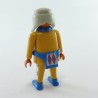 Playmobil Guerrier Indien Jaune Ceinture Bleue