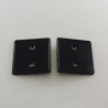Playmobil 2809 Playmobil Lot of 2 Vintage Black Panels