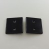 Playmobil 2809 Playmobil Lot of 2 Vintage Black Panels