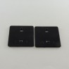 Playmobil Lot of 2 Vintage Black Panels