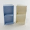 Playmobil 25834 Playmobil Set of 2 shelves System X Blue and White