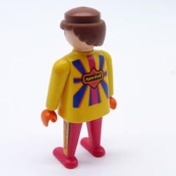 Playmobil Men's Pink Yellow SPRINT Cyclist 3710 9974