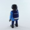 Playmobil Blue Police Man with Pareballe Vest 9236