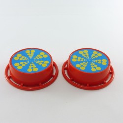 Playmobil 26822 Playmobil Set of 2 Round Circus Stools 3553