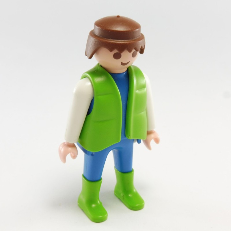 Playmobil 14058 Playmobil Homme Moderne avec Gilet Vert Matelassé