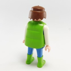 Playmobil Modern Man with Green Quilted Vest