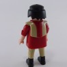 Playmobil Asian Man Holding Red and Beige