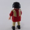 Playmobil Homme Asiatique Tenue Rouge et Beige