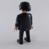 Playmobil Homme Asiatique Tenue Noire Ghostbusters