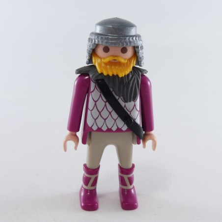 Playmobil 1537 Playmobil Homme Gris et Violet écailles Bottes de Vikings