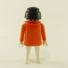 Playmobil Homme Blanc et Orange Secouriste Croix Verte avec Col